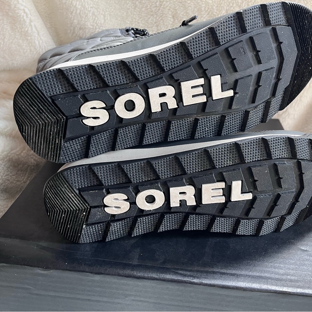 Sorel Whitney II Tall Lace Snow Boot, Quarry - Picture 6 of 6